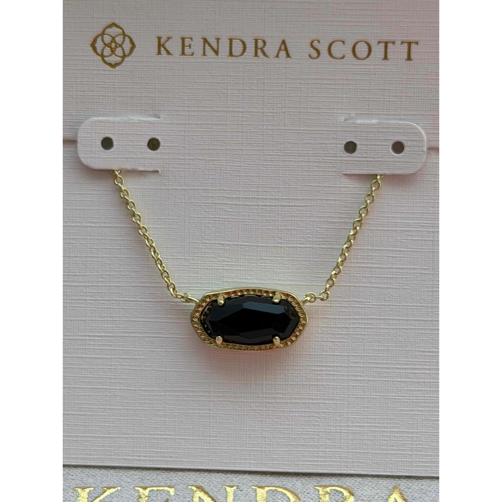 Kendra Scott  Pendant Necklace in Black - Picture 2 of 3